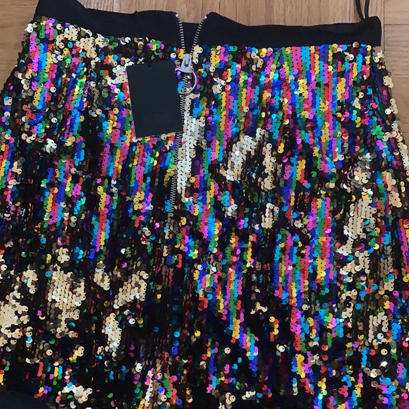 NBD sequin skirt NWT sz m - Picture 3 of 3